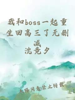 我和boss一起重生回高三了无删减